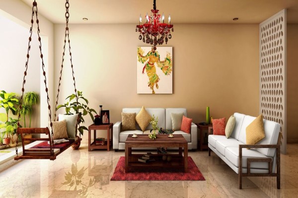 drawing room interior in gurgaon