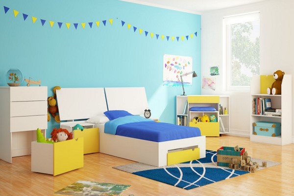 drawing kids room interior in dwarka